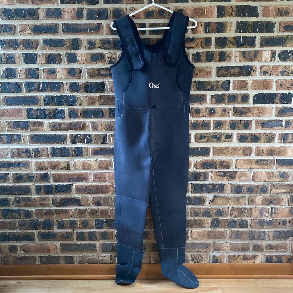 Orvis Neoprene Fly Fishing Chest Waders Dark Green Size Women’s XS
